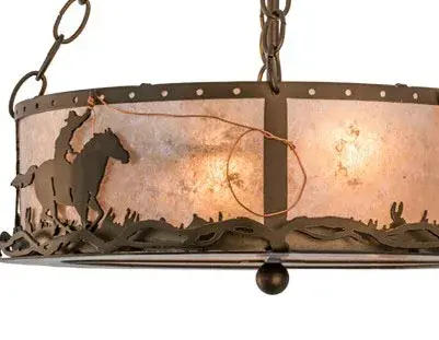 The Cowboy & Steer by Meyda Lighting - Image 11