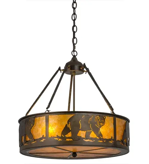 The Meyda Tiffany - Northwoods Lone Bear by Meyda Lighting - Image 2