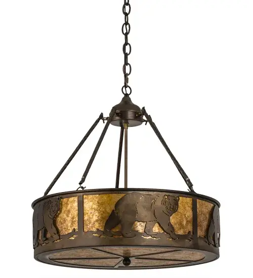 The Meyda Tiffany - Northwoods Lone Bear by Meyda Lighting - Image 3