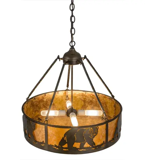 The Meyda Tiffany - Northwoods Lone Bear by Meyda Lighting - Image 4