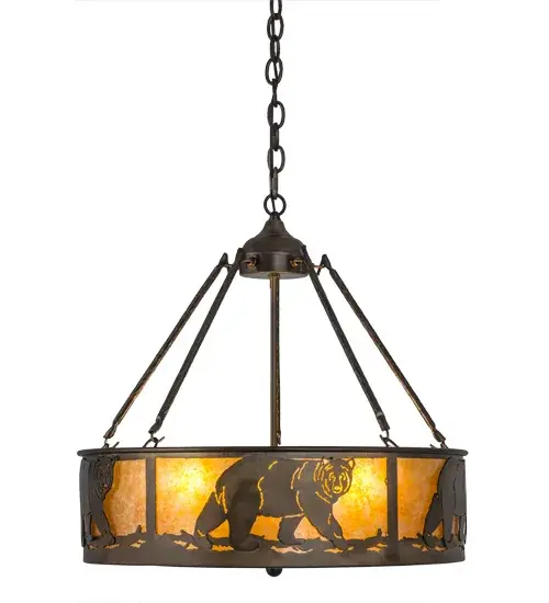The Meyda Tiffany - Northwoods Lone Bear by Meyda Lighting - Image 5