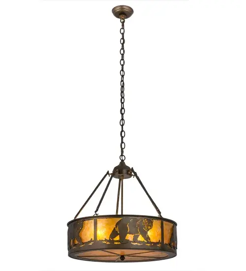 The Meyda Tiffany - Northwoods Lone Bear by Meyda Lighting - Image 10
