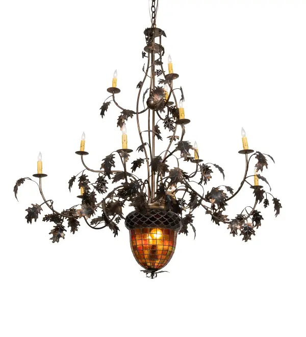 The Meyda Tiffany - Greenbriar Oak by Meyda Lighting - Image 1