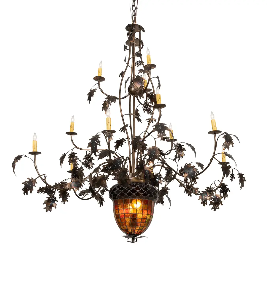 The Meyda Tiffany - Greenbriar Oak by Meyda Lighting - Image 1