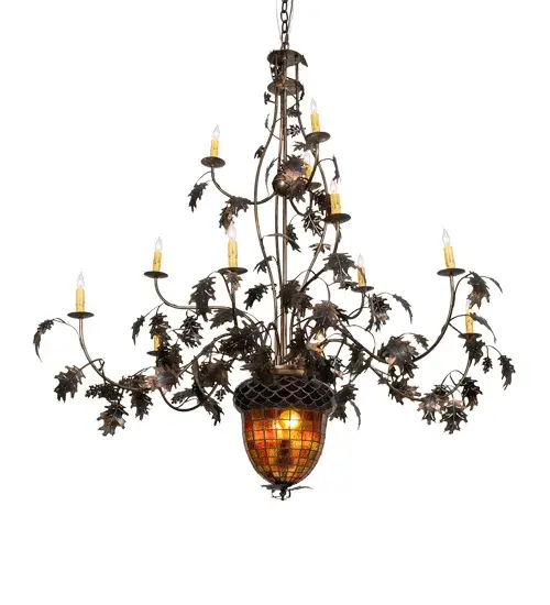 The Meyda Tiffany - Greenbriar Oak by Meyda Lighting - Image 2