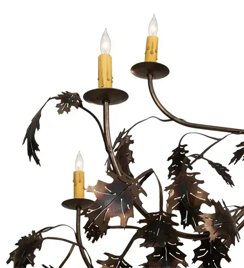 The Meyda Tiffany - Greenbriar Oak by Meyda Lighting - Image 9