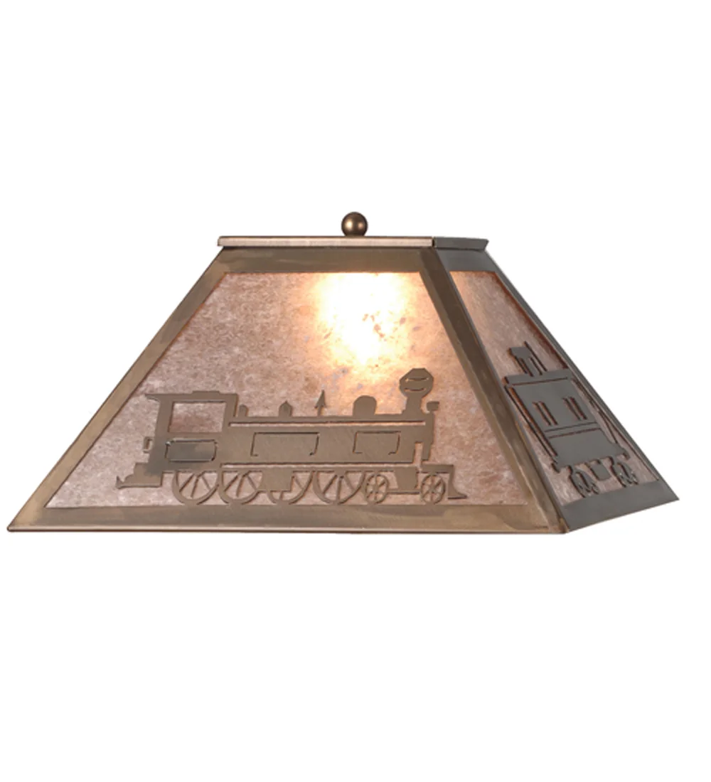 Train Shade in Antique Copper