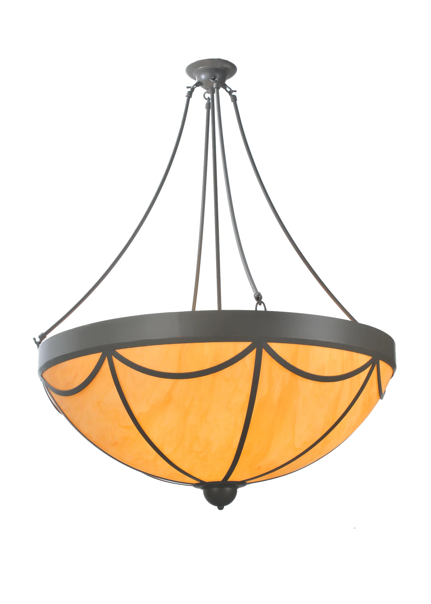 32"W Carousel Inverted Pendant