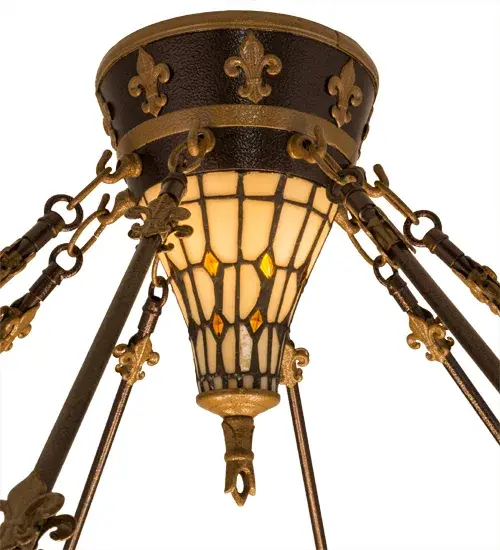 The Meyda Tiffany - Fleur-De-Lis by Meyda Lighting - Image 11