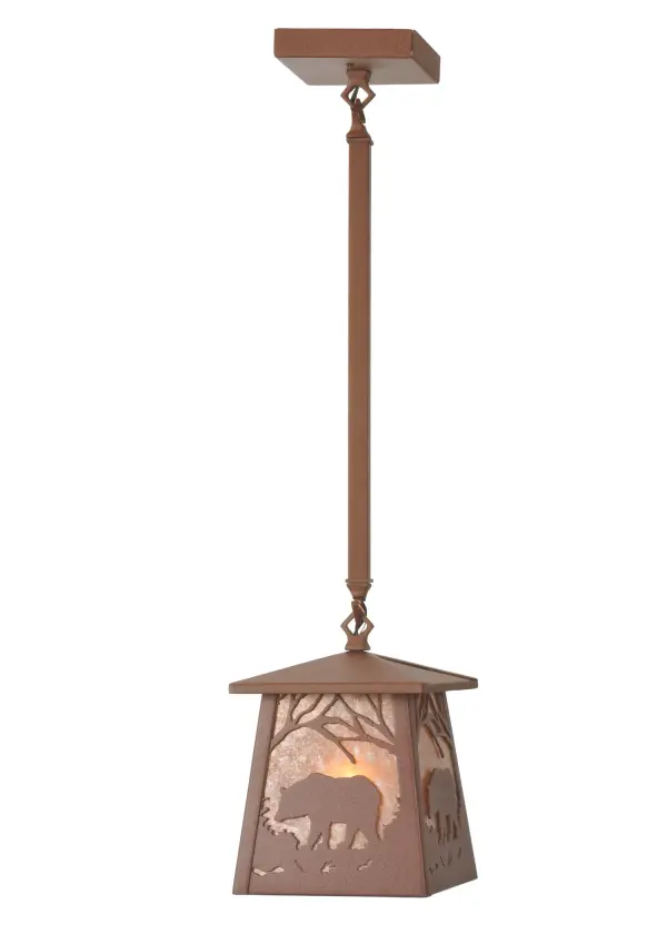 The Meyda Tiffany - Bear At Dawn by Meyda Lighting