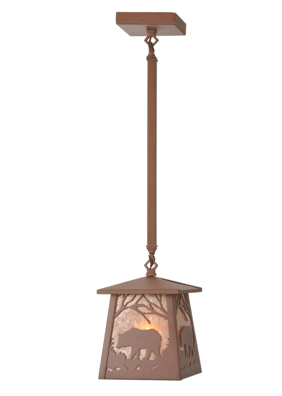 The Meyda Tiffany - Bear At Dawn by Meyda Lighting