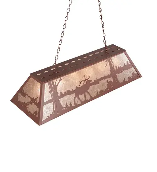 The Meyda Tiffany - Elk At Lake by Meyda Lighting - Image 4