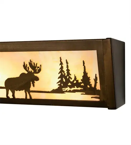 The Meyda Tiffany - Moose At Lake by Meyda Lighting - Image 4