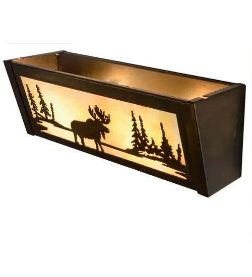 The Meyda Tiffany - Moose At Lake by Meyda Lighting - Image 5