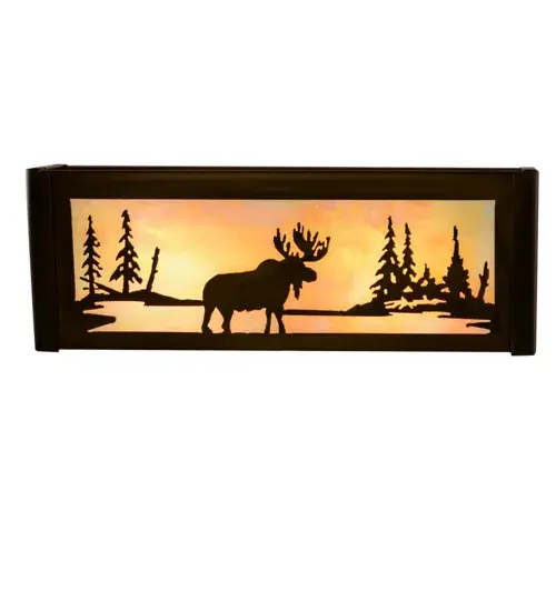 The Meyda Tiffany - Moose At Lake by Meyda Lighting - Image 6