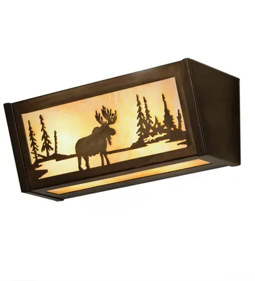 The Meyda Tiffany - Moose At Lake by Meyda Lighting - Image 7