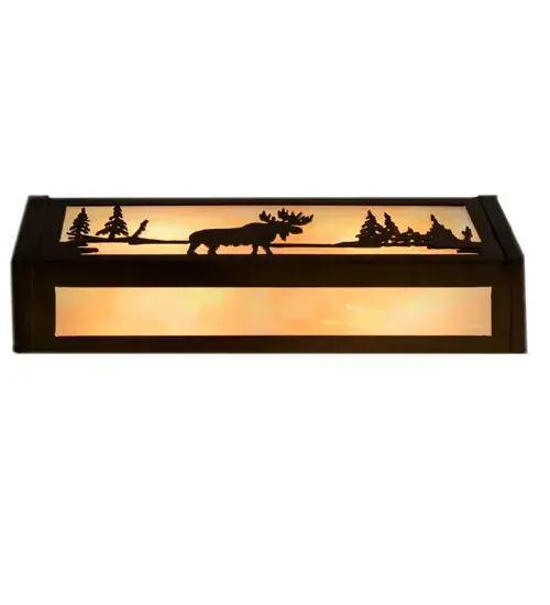 The Meyda Tiffany - Moose At Lake by Meyda Lighting - Image 9