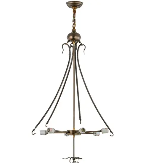 Visually impressive as a mighty Oak Tree; this inverted art glass shade delights with multi toned Autumn Green and a Bark Brown granite glass crown sprouting oak leaf and acorn hardware finished in Antique Copper. Oak Leaves adorn the skirt of this nature inspired lighting design which was created using Meyda Tiffany's famous copperfoil construction. Custom colors; sizes and styles are available; as well as dimmable; energy efficient lamping options. - alternate view