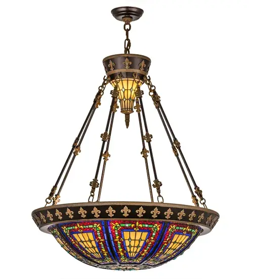 The Meyda Tiffany - Fleur-De-Lis by Meyda Lighting - Image 2