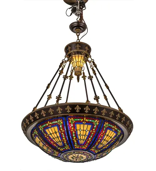 The Meyda Tiffany - Fleur-De-Lis by Meyda Lighting - Image 6
