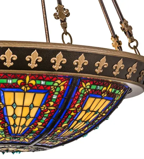 The Meyda Tiffany - Fleur-De-Lis by Meyda Lighting - Image 9