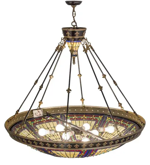 The Meyda Tiffany - Fleur-De-Lis by Meyda Lighting - Image 4