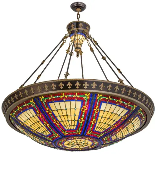 The Meyda Tiffany - Fleur-De-Lis by Meyda Lighting - Image 6