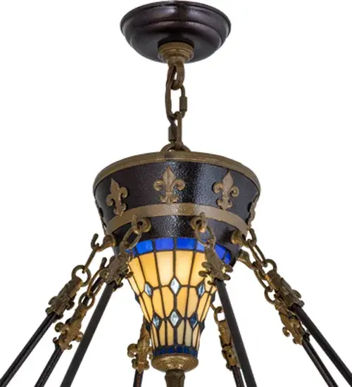 The Meyda Tiffany - Fleur-De-Lis by Meyda Lighting - Image 10