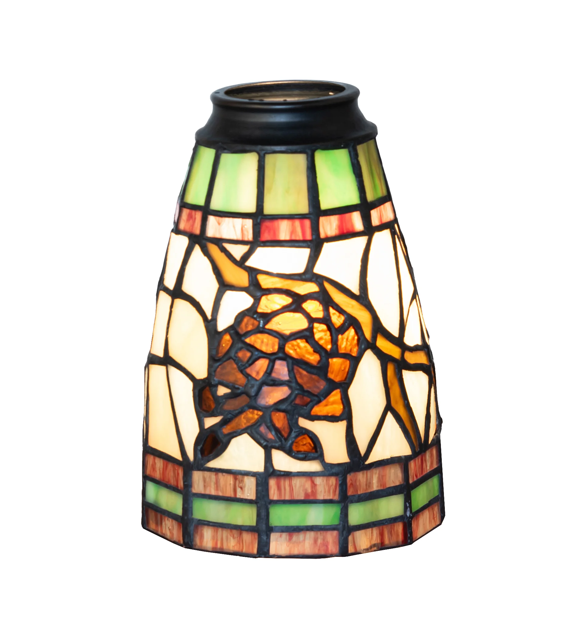 Pinecone Fan Light Shade in Multi