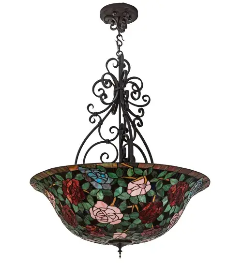The Meyda Tiffany - Tiffany Rosebush by Meyda Lighting - Image 3