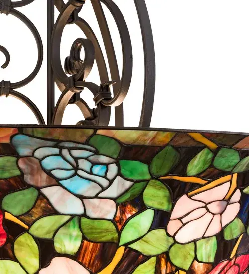 The Meyda Tiffany - Tiffany Rosebush by Meyda Lighting - Image 8
