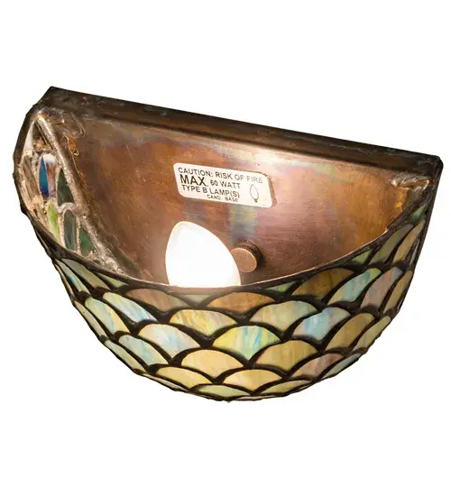 The Meyda Tiffany - Tiffany Fishscale by Meyda Lighting - Image 4