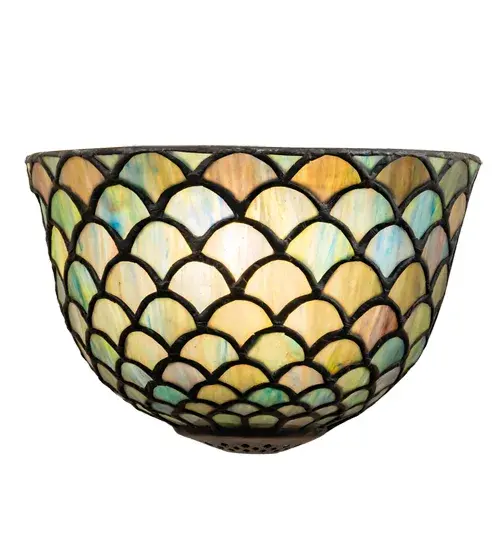 The Meyda Tiffany - Tiffany Fishscale by Meyda Lighting - Image 5
