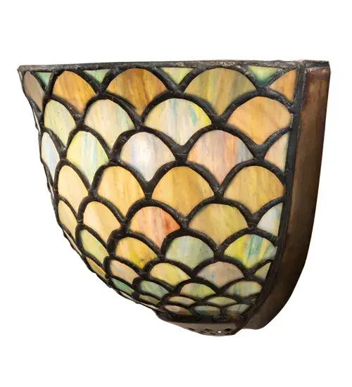 The Meyda Tiffany - Tiffany Fishscale by Meyda Lighting - Image 7