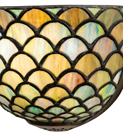 The Meyda Tiffany - Tiffany Fishscale by Meyda Lighting - Image 9