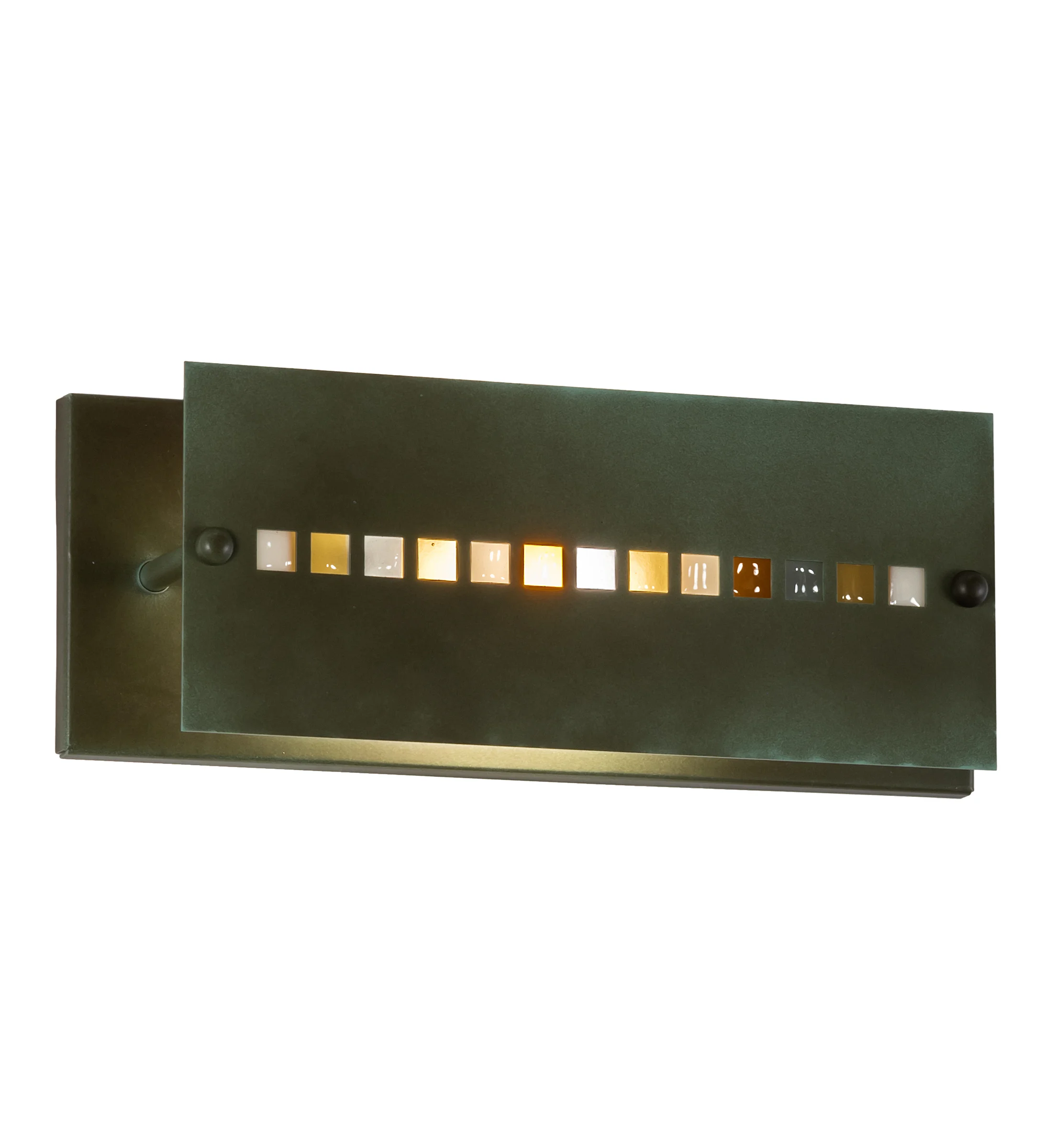 Moss Creek One Light Vanity in Tarnished Copper