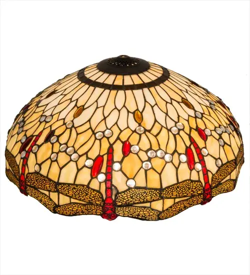The Meyda Tiffany - Tiffany Hanginghead Dragonfly by Meyda Lighting - Image 2