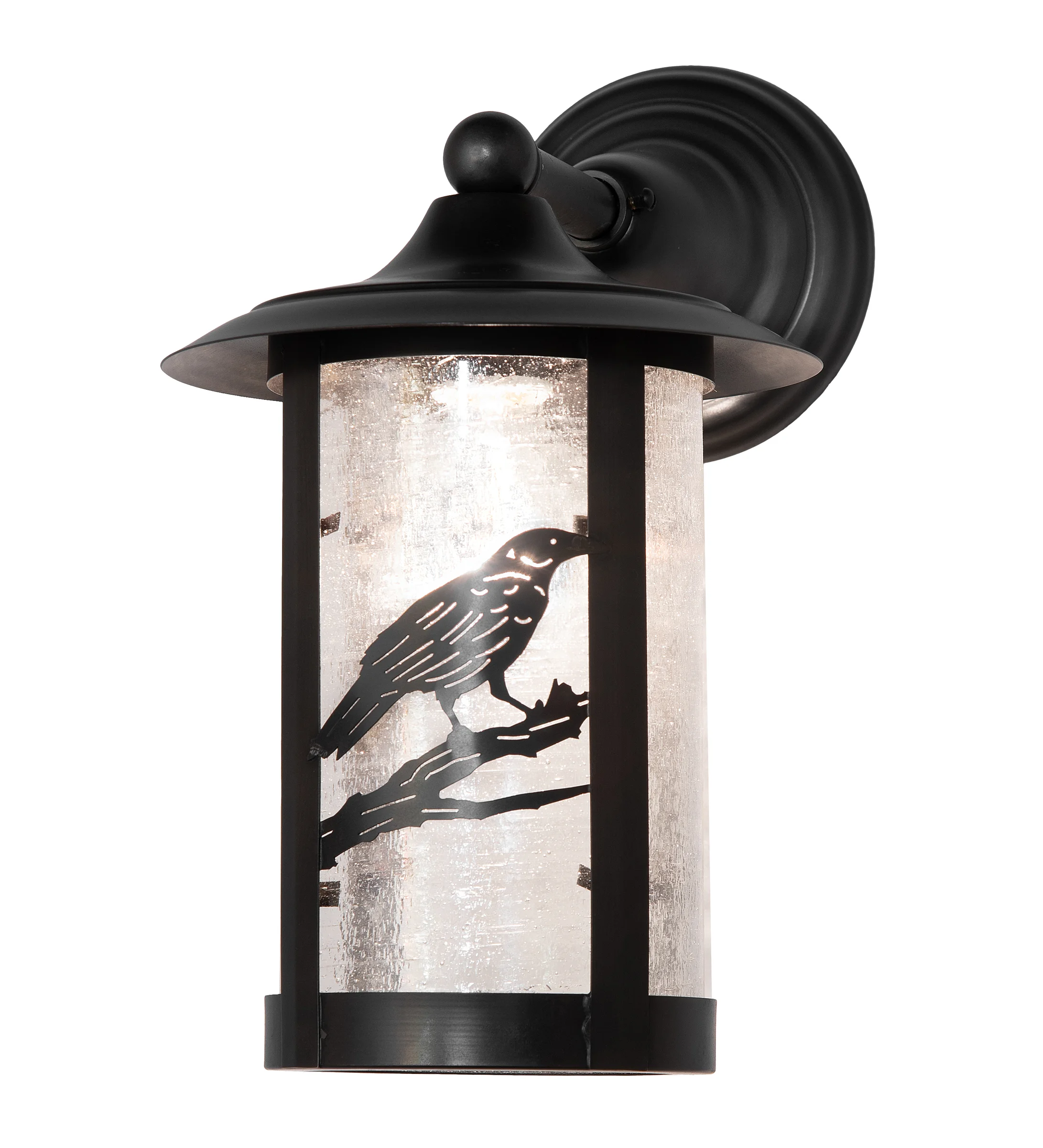Fulton One Light Wall Sconce in Craftsman Brown