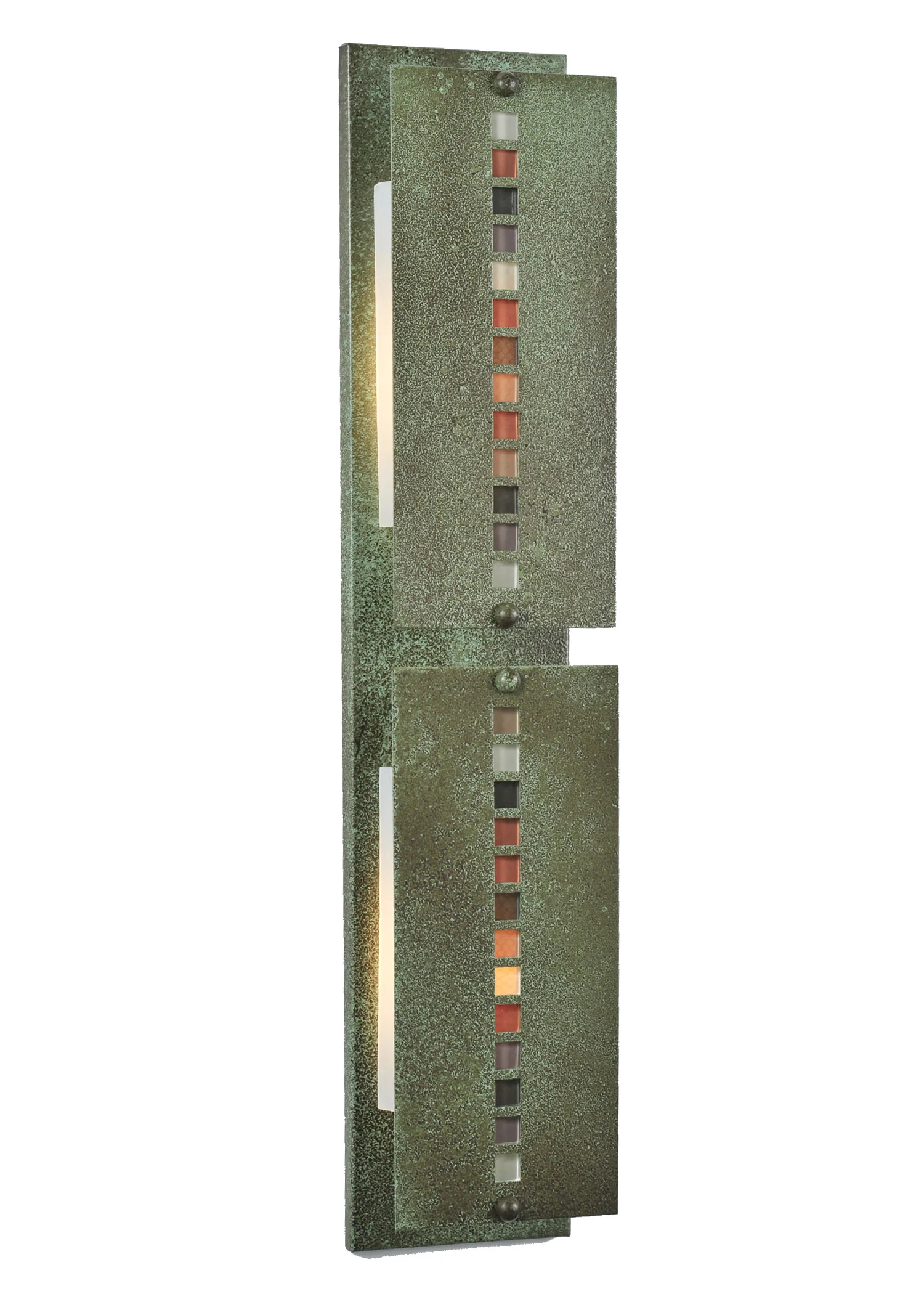 Moss Creek Two Light Vanity in Tarnished Copper