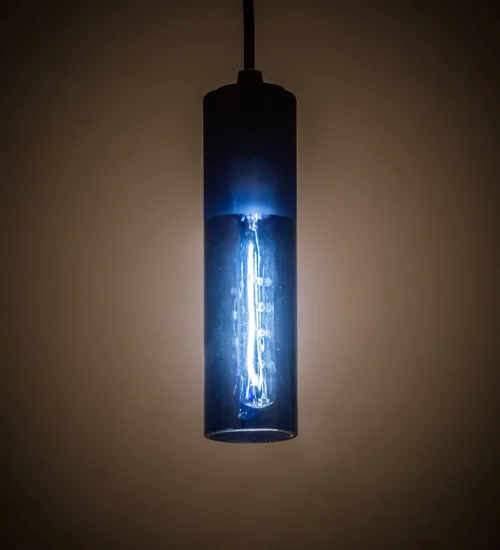 2"W Venice Blue Low Voltage Mini Pendant