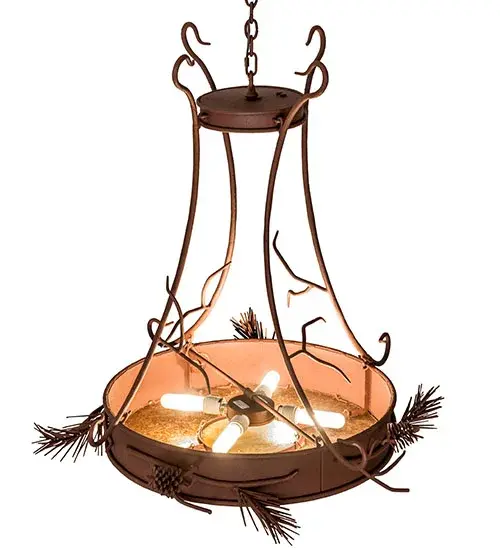 The Woodland Pine by Meyda Lighting - Image 4