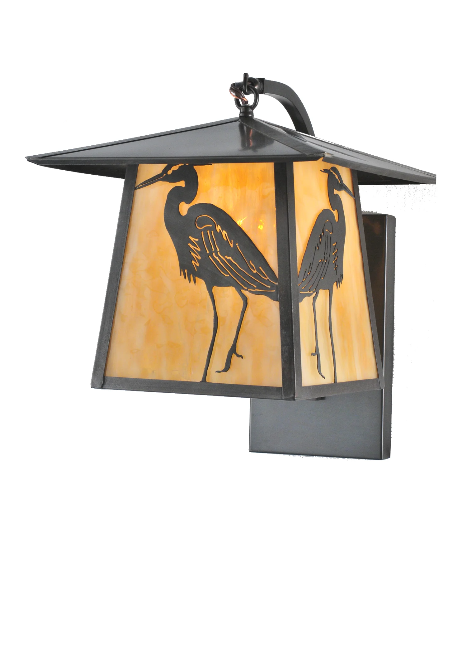 Stillwater One Light Wall Sconce in Craftsman Brown