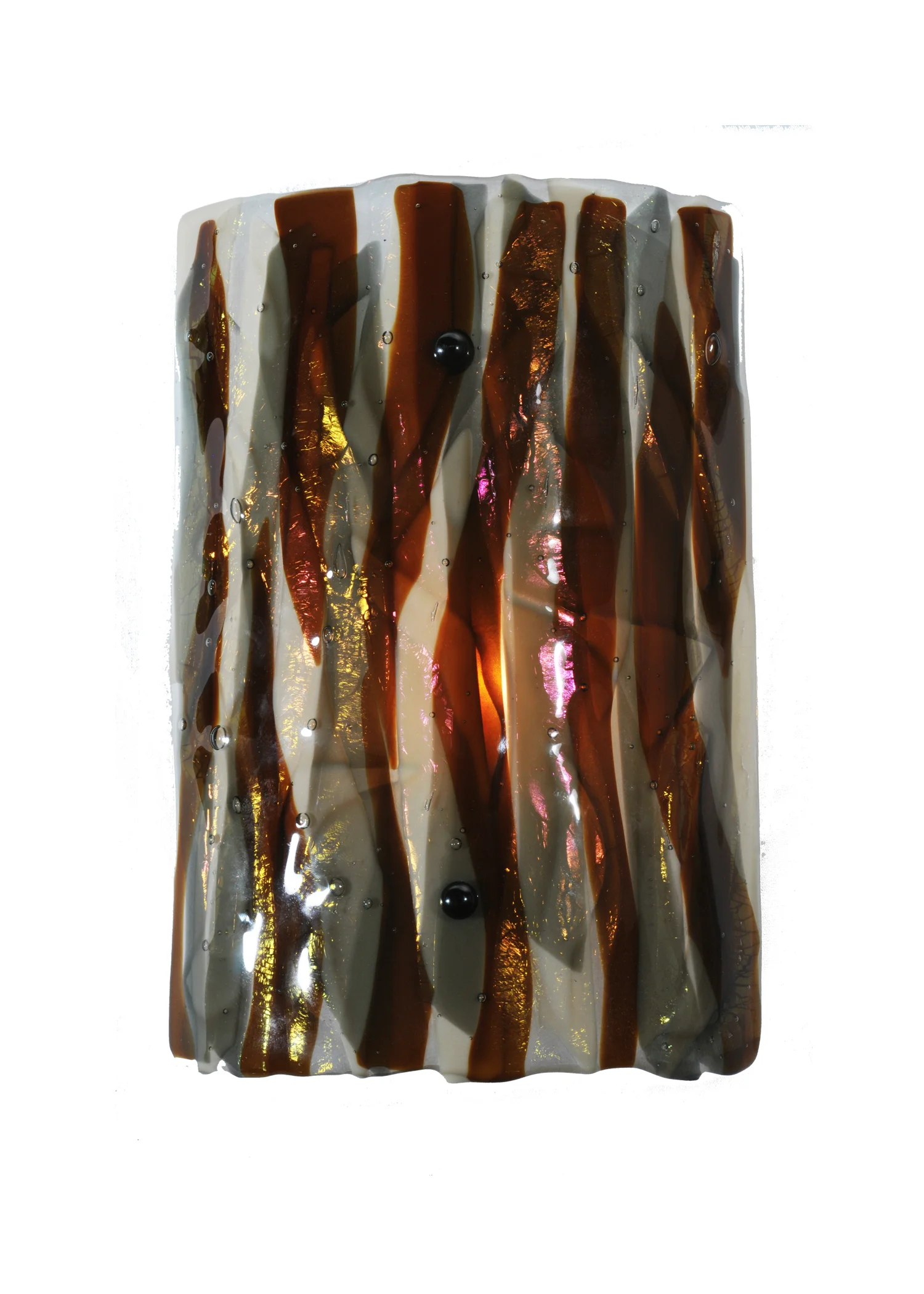 Metro Fusion One Light Wall Sconce in Nickel Powdercoat