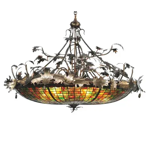 The Meyda Tiffany - Greenbriar Oak by Meyda Lighting - Image 1