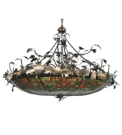 The Meyda Tiffany - Greenbriar Oak by Meyda Lighting - Image 3