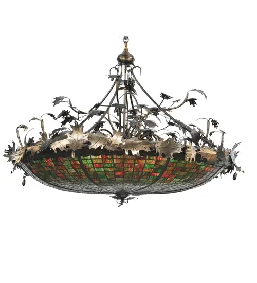 The Meyda Tiffany - Greenbriar Oak by Meyda Lighting - Image 4