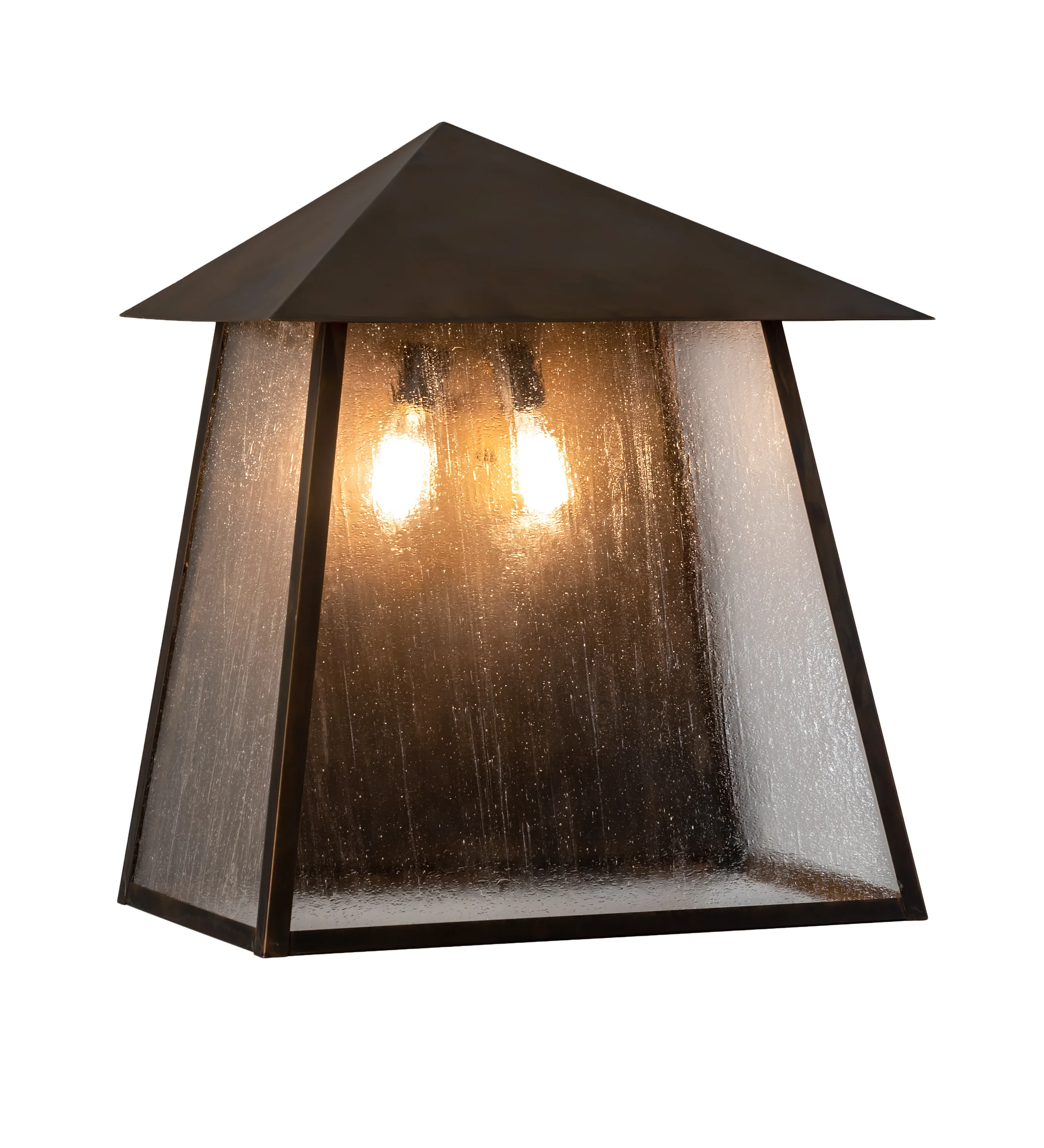 Stillwater Two Light Wall Sconce in Vintage Brass