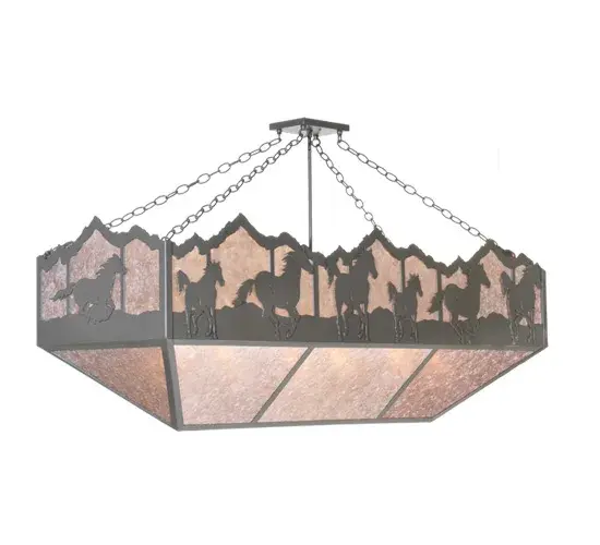 The Meyda Tiffany - Running Horses by Meyda Lighting - Image 4