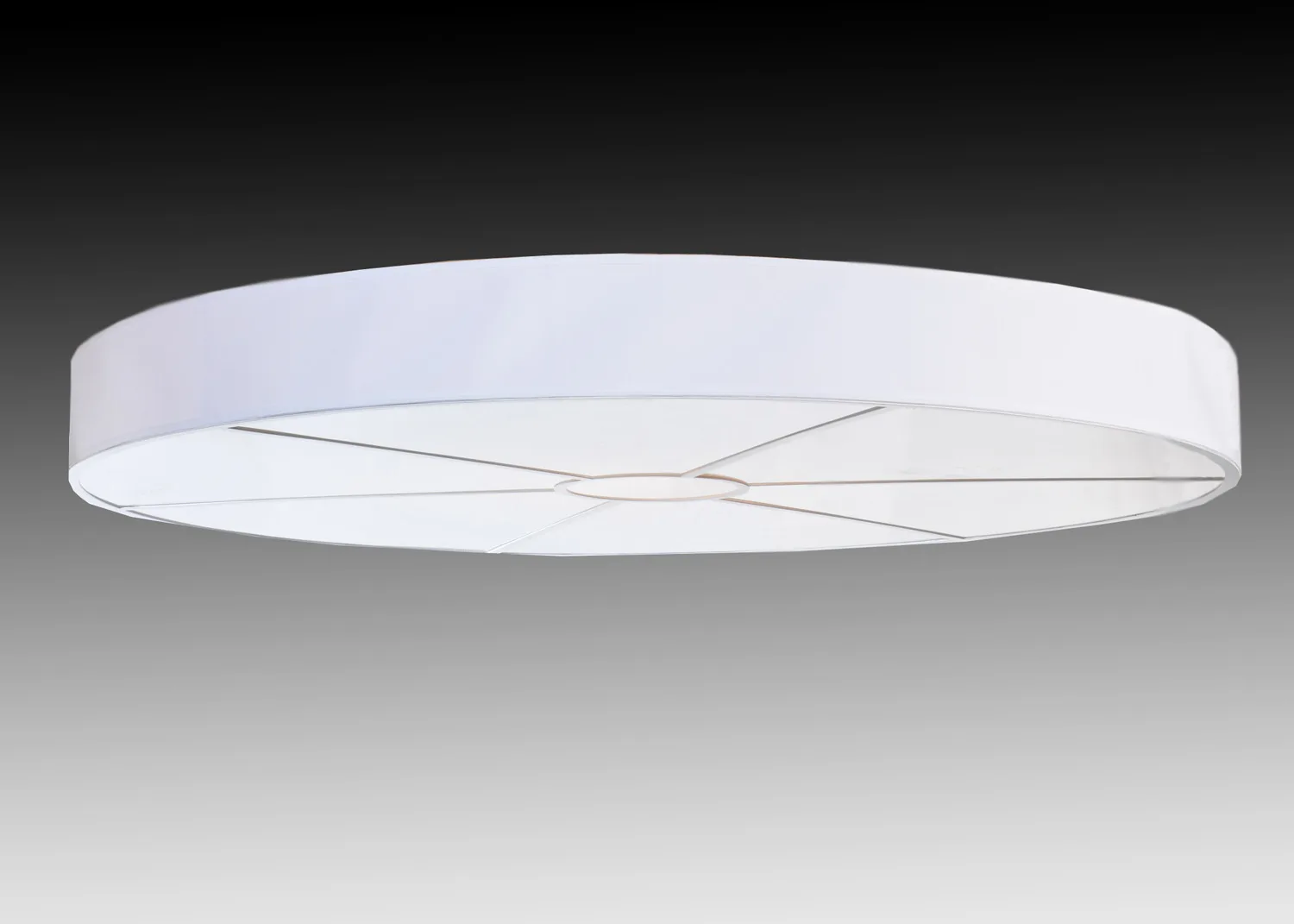Cilindro 12 Light Flushmount in Matte White