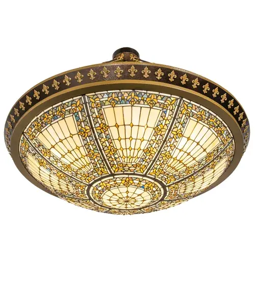 The Meyda Tiffany - Fleur-De-Lis by Meyda Lighting - Image 6